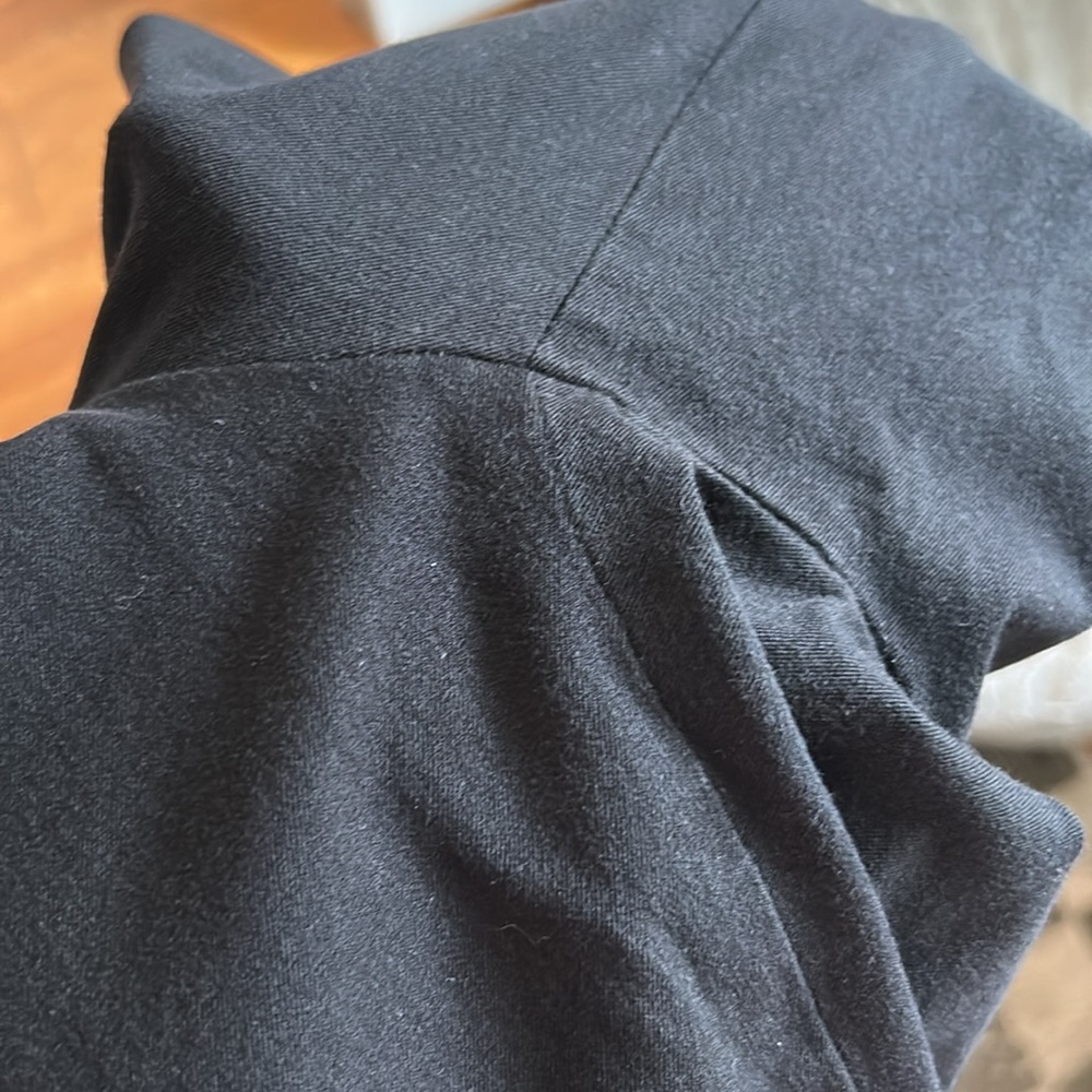 J. Crew Hayden Kickout Crop Pant in Bi-Stretch Cotton (Black/10) - Picture 5 of 5